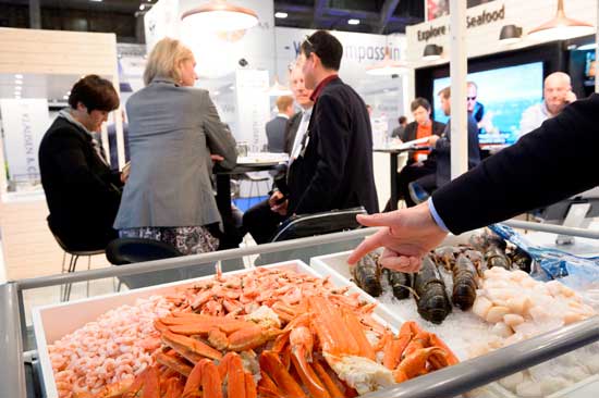 Profesionalhoreca, stand de la feria SeaFood Expo Global 