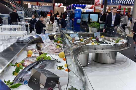 Profesionalhoreca, stand de Seafood Expo Global 2022 en Barcelona