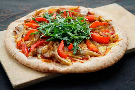 Profesionalhoreca, pizza vegana, comida plant-based
