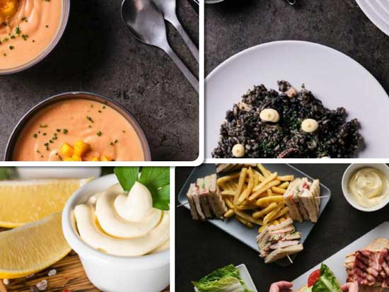 Profesionalhoreca, platos elaborados con Mayonesa Superior Risso
