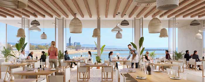 Profesionalhoreca, ejemplo de restaurante del nuevo Port Olimpic de Barcelona