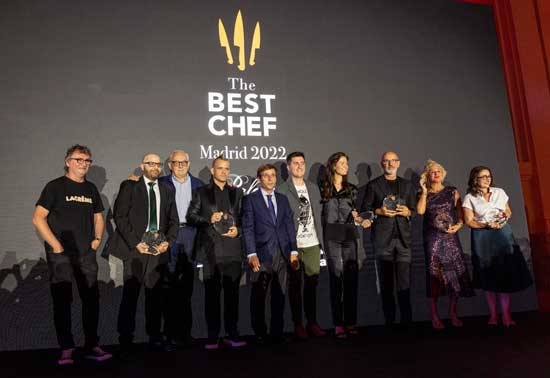 Profesionalhoreca, Los primeros chefs de la lista The Best Chef 2022, con las autoridades de Madrid