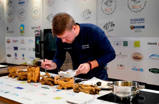 Profesionalhoreca, Jorge Otxoa, el ganador del Campeonato de Pintxos de Euskadi y Navarra en 2022