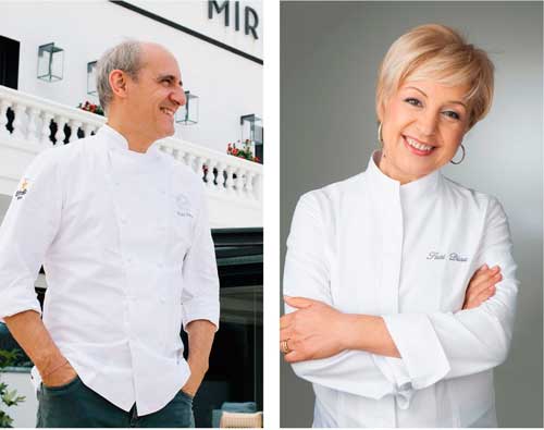 Profesionalhoreca, los chefs Paco Pérez y Susi Díaz