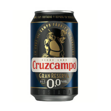 Profesionalhoreca, cerveza Cruzcampo Gran Reserva 0,0