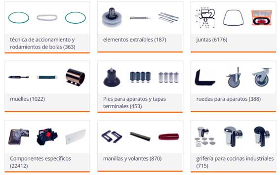 Profesionalhoreca, recambios de mecánica y accesorios en Horecatiger