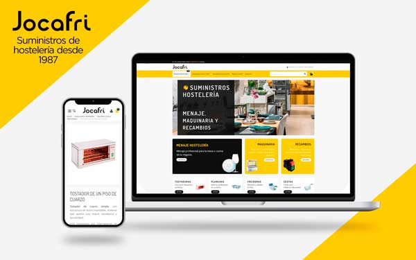 Profesionalhoreca, web de Jocafri suministros hostelería