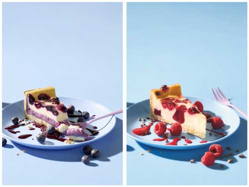 Profesionalhoreca, Cheesecakes veganos Creamy Blueberry y Creamy Raspberry