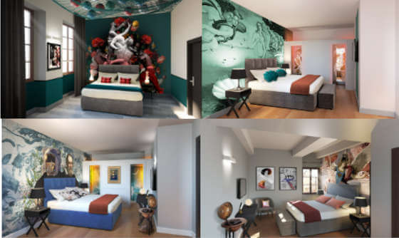 Profesionalhoreca, habitaciones del recepción del hotel Casual Rinascimento Firenze & Spa, Casual Hoteles, italia
