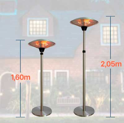 Profesionalhoreca, estufa de exterior Patio Heater PH-21 de Haverland