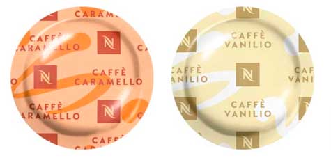Profesionalhoreca, cápsulas Caffè Caramello y Caffè Vanilio, Nespresso Professional