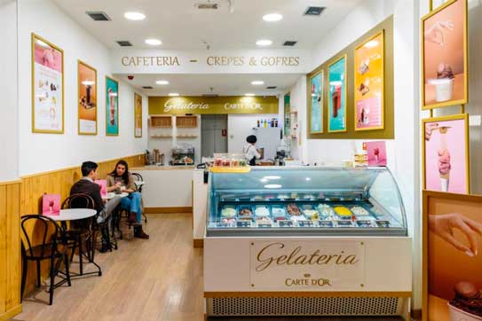 Profesionalhoreca, heladería de Gelatería Carte d'or