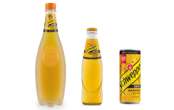 Profesional horeca, Schweppes naranja zero