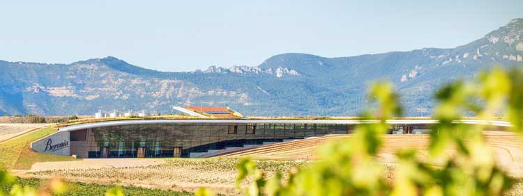 Profesionalhoreca, exterior de la nueva bodega de Beronia, integrada en el paisaje