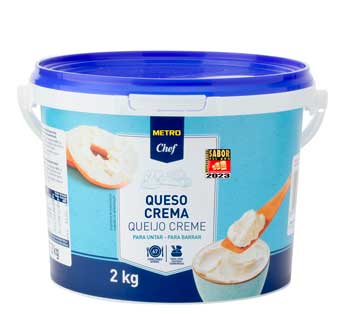 Profesionalhoreca, Queso crema Metro Chef, de Makro