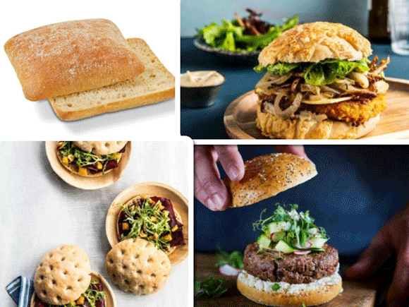 Profesionalhoreca, cuatro panes muy especiales para hamburguesas y bocadillos, de Vandemoortele