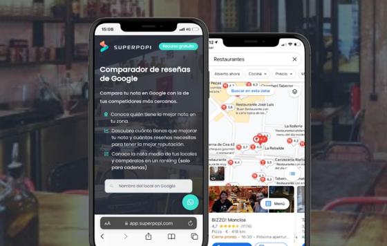 ProfesionalHoreca- SuperPopi la plataforma de reputación online para hostelería, comparador de reseñas Google