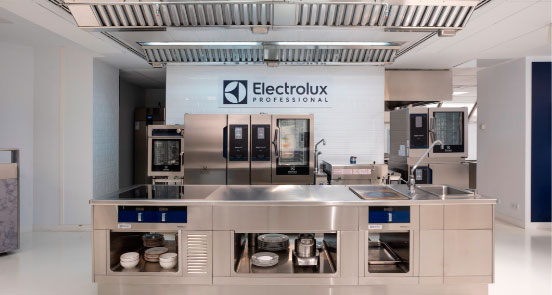 Profesionalhoreca, Centro de Excelencia de Electrolux Professional en España está en Alcobendas, Madrid