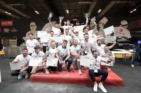 Profesionalhoreca, ganadores del Campeonato de España de Pizzas Gourmet, Gourmets 2023