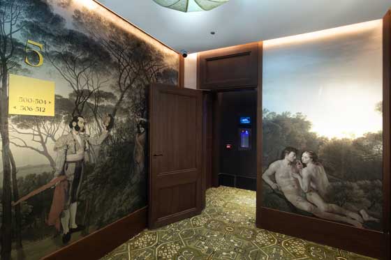 Profesionalhoreca, Pinturas de Miguel Caravaca en el Hotel Montera Madrid
