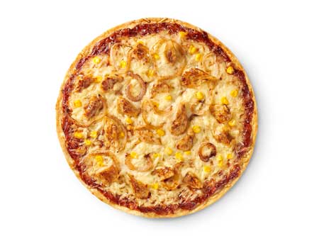 Profesionalhoreca, Pizza vegana Varbacoa, de Domino's Pizza, hecha con los bocado de Heura