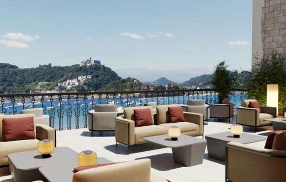 ProfesionalHoreca- terraza del hotel boutique Nobu San Sebastián