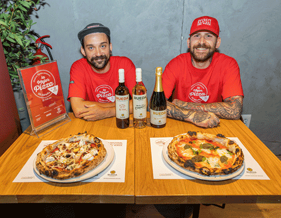 Profesionalhoreca, Los pizzaioli Marco Zambonardi y Massimo Comune, de Can Pizza,  y sus dos pizzas a concurso