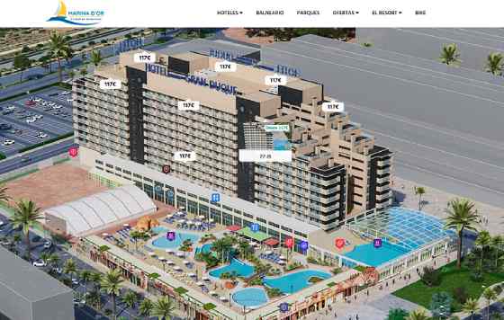 Profesionalhoreca, El gemelo digital del Hotel Gran Duque de Marina d'Or, hecho por Hotelverse