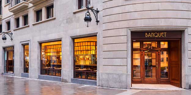 Profesionalhoreca, exterior del restaurante bistrot Banquet Barcelona