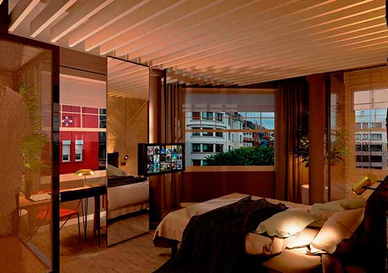 Profesionalhoreca, habitación del hotel Letoh Letoh Donostia