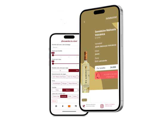 Profesionalhoreca, carta de vinos digital Winekarta