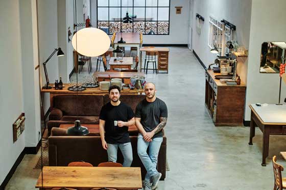 Profesionalhoreca, Rafa Panatieri y Jorge Sastre, en su pizzería Sartoria Panatieri de Barcelona