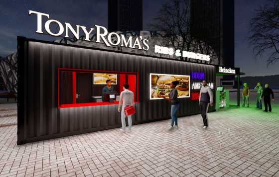 ProfesionalHoreca, nuevo container de Tony Roma's. Avanza Food nuevos formatos de franquicia con Carl's Jr. y Tony Roma's