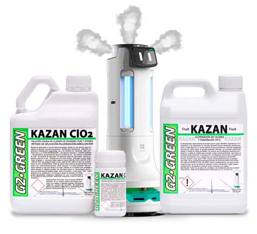 Profesionalhoreca, el robot Puductor 2 y productos Kazan de G2 Green