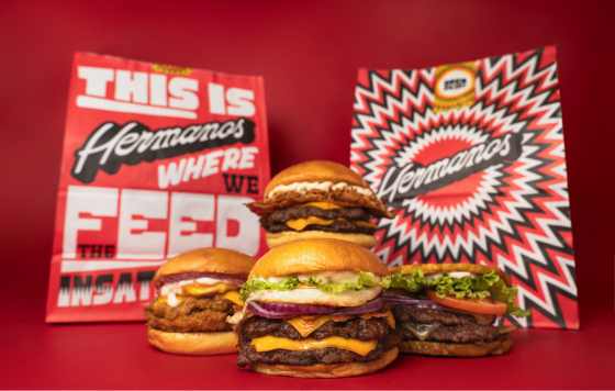 ProfesionalHoreca- Hermanos Burgers, semi smash burgers uber Eats y Glovo en Madrid