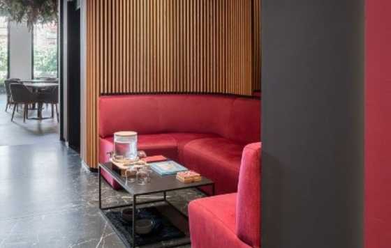 ProfesionalHoreca, lobby del Hotel Olom, reforma integral de CM4 Arquitectos, lobby