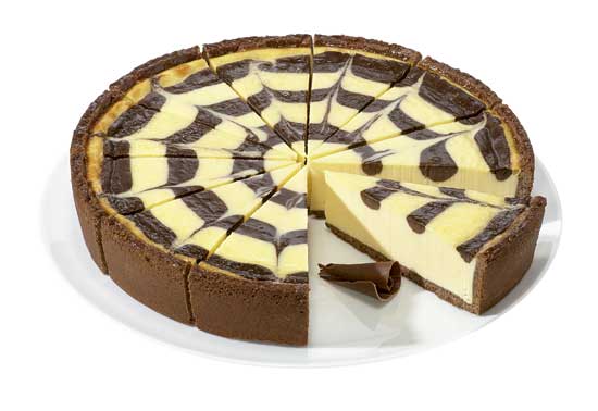 Profsionalhoreca, Tarta de queso cebra