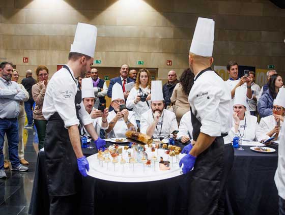 Profesionalhoreca, presentación de platos en el Campeonato Nacional de Cocina y Repostería 2023