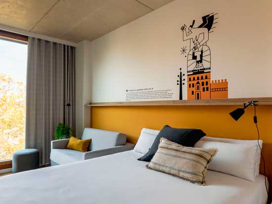 ProfesionalHoreca, habitación del aparthotel Kora Green City, en Vitoria