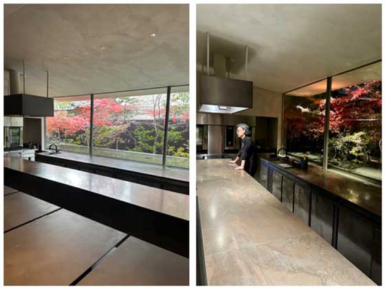 Profesionalhoreca, encimeras de inducción invisible TPB Tech en la cocina del restaurante Cainoya