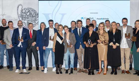 Profesionalhoreca, Foto de familia de todos los galardonados en los Los premios de la Academia de la Gastronomía de la Comunitat Valenciana