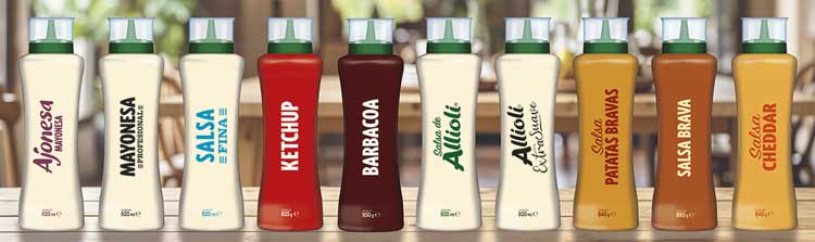 Profesionalhoreca, salsas para emplatados Choví