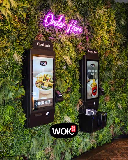 Profesionalhoreca, kioscos de pedido de la cadena Wok To Go