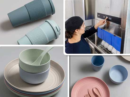 Profesionalhoreca, unidad de secado de vajilla HeroDry, de Electrolux Professional, y menaje de plástico