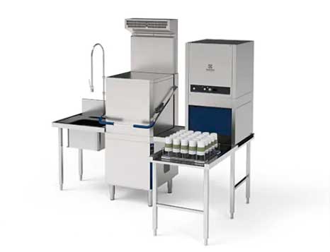 Profesionalhoreca, unidad de secado de vajilla HeroDry, de Electrolux Professional, en un lavavajillas