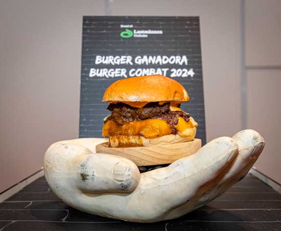 Profesionalhoreca, hamburguesa ganadora Burger Combat 2024