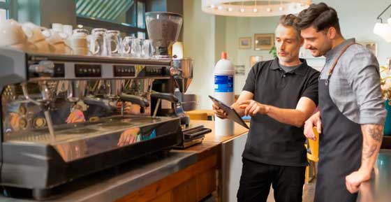 ProfesionalHoreca, filtro Purity C iQ de Brita en cafetería 