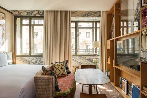 Profesionalhoreca, habitación Deluxe del hotel Brach Madrid