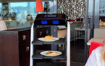 Profesionalhoreca, robot de ConBot en el restaurante Abrassame