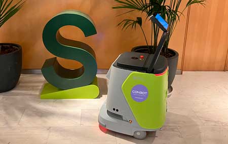 Profesionalhoreca, robot de limpieza ConBot en hotel Sercotel